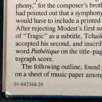 Claudio Abbado, Pyotr Ilyich Tchaikovsky, The Chicago Symphony Orchestra - Symphony No. 6 "Pathetique" / Marche Slave