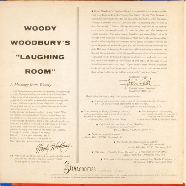 Woody Woodbury - Laughing Room