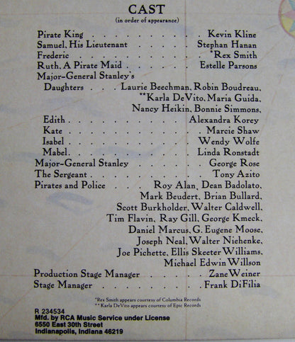 Various - Gilbert & Sullivan's The Pirates Of Penzance