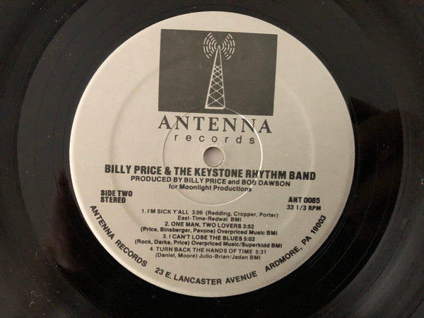 Billy Price And The Keystone Rhythm Band - Live