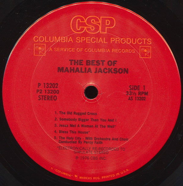 Mahalia Jackson - The Best Of Mahalia Jackson - Hymns, Spirituals & Songs Of Inspiration