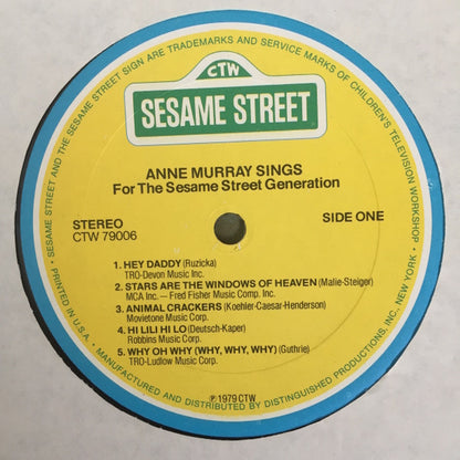 Anne Murray - Anne Murray Sings For The Sesame Street Generation