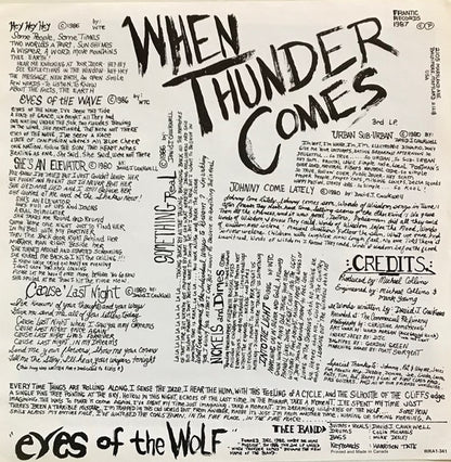 When Thunder Comes - Eyes Of The Wolf