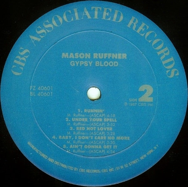Mason Ruffner - Gypsy Blood
