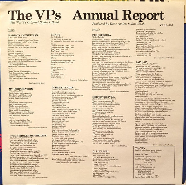 The VPs - Annual Report