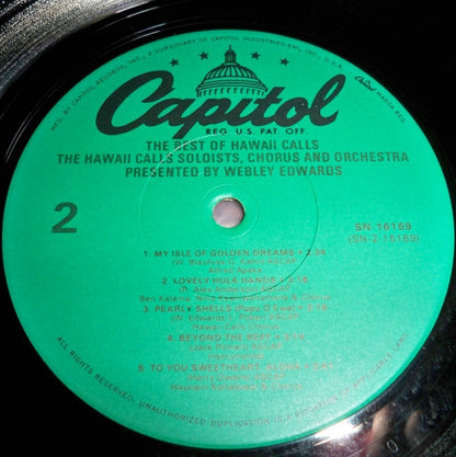 Webley Edwards, The Hawaii Calls Orchestra And Chorus - The Best Of Hawaii Calls