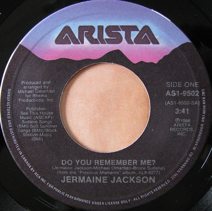 7" Single: Jermaine Jackson - Do You Remember Me?
