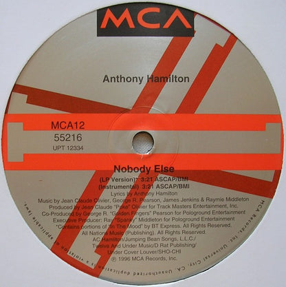 12" Single: Anthony Hamilton - Nobody Else