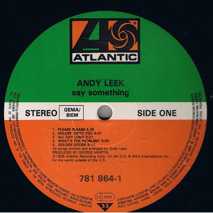 Andy Leek - Say Something