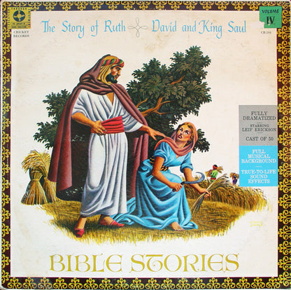 Leif Erickson - Bible Stories Volume VI: The Story Of Ruth / David And King Saul