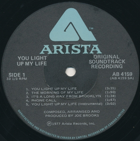 Joseph Brooks - (Original Soundtrack) You Light Up My Life