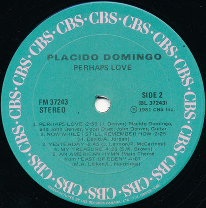 Placido Domingo, John Denver - Perhaps Love