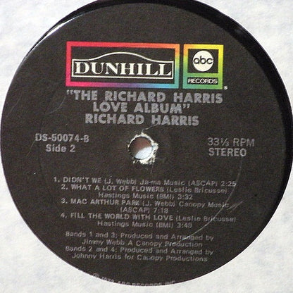 Richard Harris - The Richard Harris Love Album