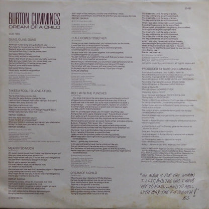 Burton Cummings - Dream Of A Child