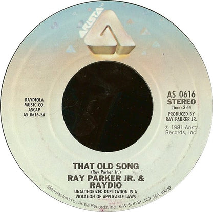 7" Single: Raydio - That Old Song
