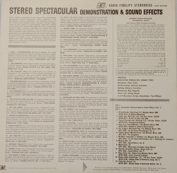 No Artist - Stereo Spectacular Demonstration & Sound Effects