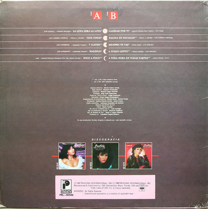 Beatriz Adriana - La Luna Sera La Luna