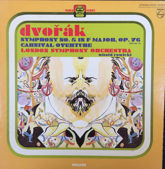 Antonín Dvořák, The London Symphony Orchestra, Witold Rowicki - Symphony No. 5 In F Major, Op. 76 / Carnival Overture