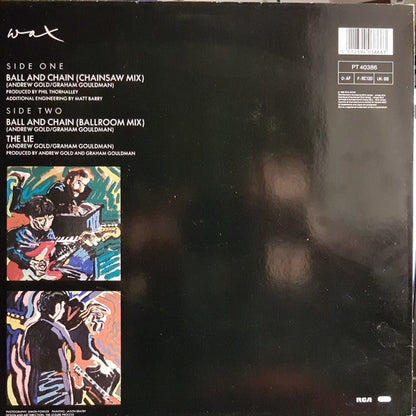 12" Single: Wax - Ball And Chain