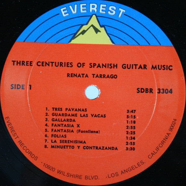 Renata Tarragó - Three Centuries Of Spanish Guitar Music