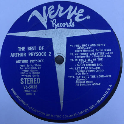 Arthur Prysock - The Best Of Arthur Prysock Number 2