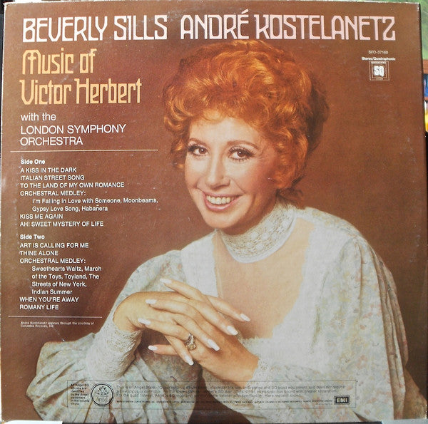 Beverly Sills, André Kostelanetz, Victor Herbert - Music Of Victor Herbert