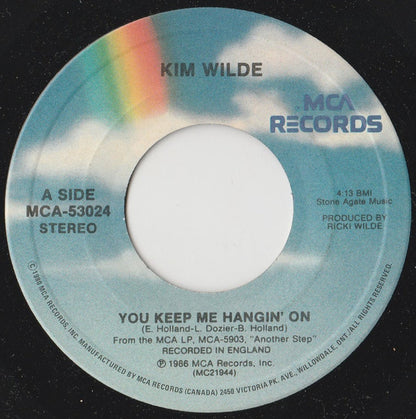 7" Single: Kim Wilde - You Keep Me Hangin' On