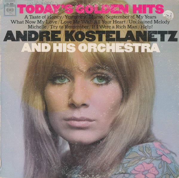 André Kostelanetz And His Orchestra - Today's Golden Hits