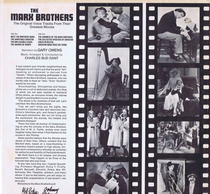 The Marx Brothers - The Original Voice Tracks From Their Greatest Movies