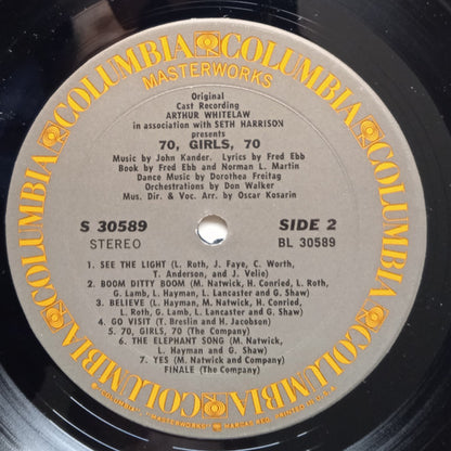John Kander, Fred Ebb, 70, Girls, 70 Original Broadway Cast - 70, Girls, 70  (Original Broadway Cast)