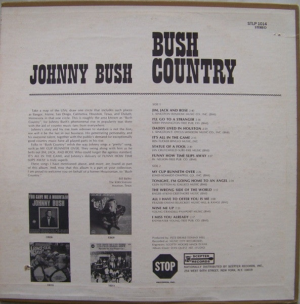 Johnny Bush - Bush Country