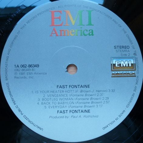 Fast Fontaine - Fast Fontaine