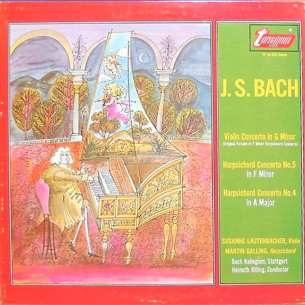 Johann Sebastian Bach, Susanne Lautenbacher, Martin Galling - Violin Concerto In G Minor / Harpsichord Concerto No. 5 In F Minor / Harpsichord Concerto No. 4 In A Major