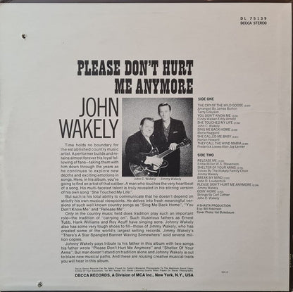Johnny Wakely - Please Don't Hurt Me Anymore