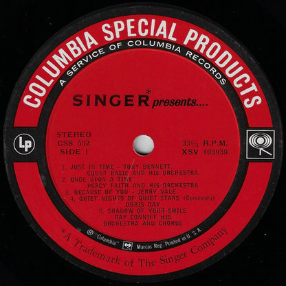 Various - Singer Presents....
