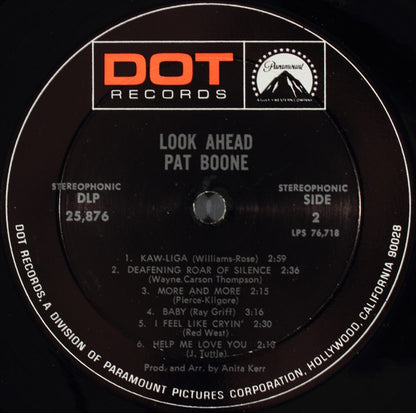 Pat Boone - Look Ahead
