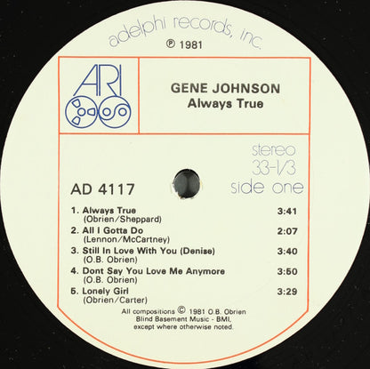 Gene Johnson - Always True