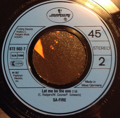 7" Single: Safire - Thinking Of You