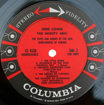 The 48th Highlanders Of Canada - Here Comes The Mighty 48th!  Twenty-Five Great Parade Favorites