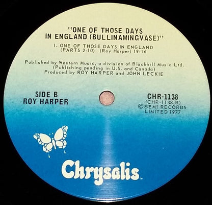 Roy Harper - One Of Those Days In England (Bullinamingvase)