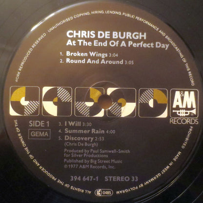 Chris de Burgh - At The End Of A Perfect Day
