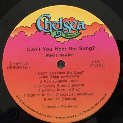 Wayne Newton - Can't You Hear The Song?