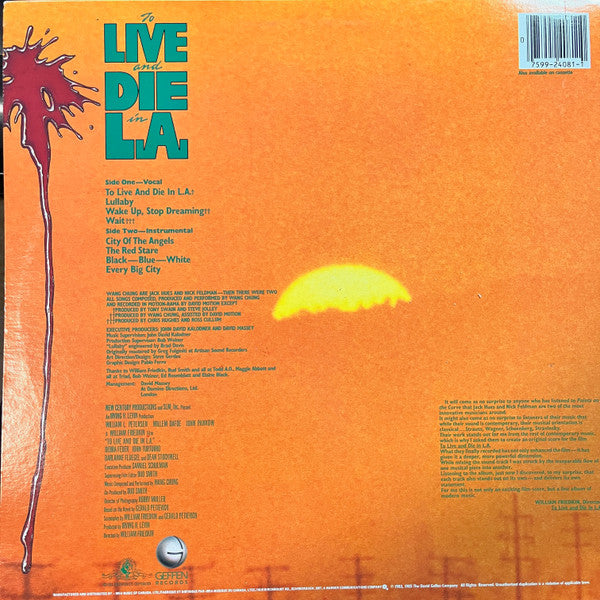 Wang Chung - To Live And Die In L.A.