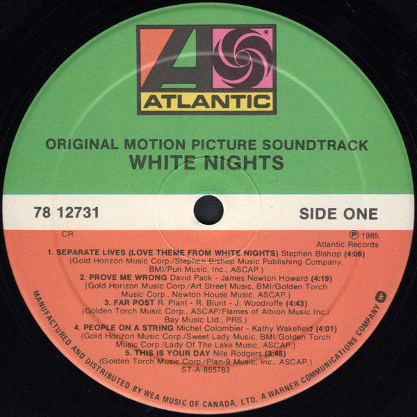 Various - White Nights: Original Motion Picture Soundtrack