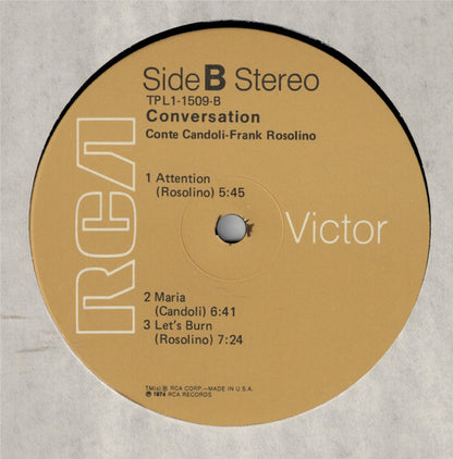 Conte Candoli, Frank Rosolino - Conversation