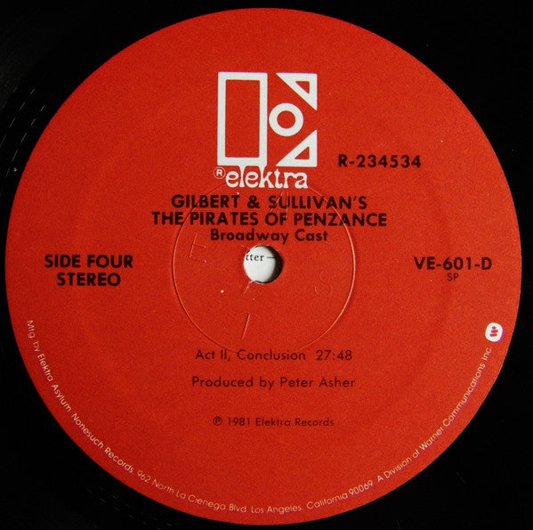 Various - Gilbert & Sullivan's The Pirates Of Penzance