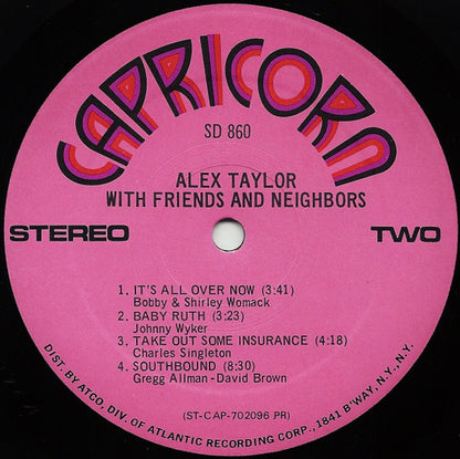 Alex Taylor - Alex Taylor With Friends And Neighbors