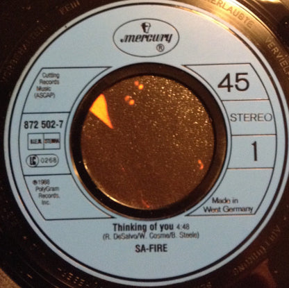 7" Single: Safire - Thinking Of You