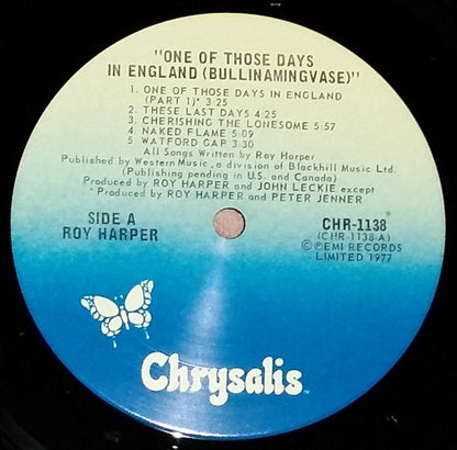 Roy Harper - One Of Those Days In England (Bullinamingvase)