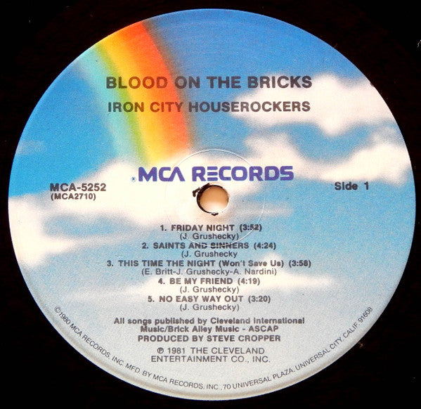 Iron City Houserockers - Blood On The Bricks